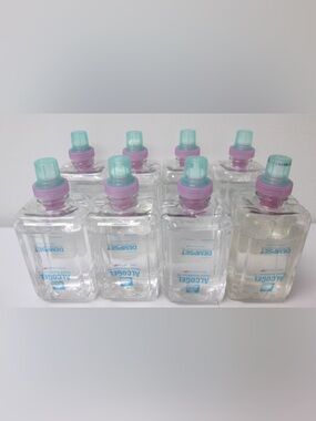 NWT Alco-Gel Clear Hand Sanitizer Case of 8 (for touchless dispenser) Stock 5030
